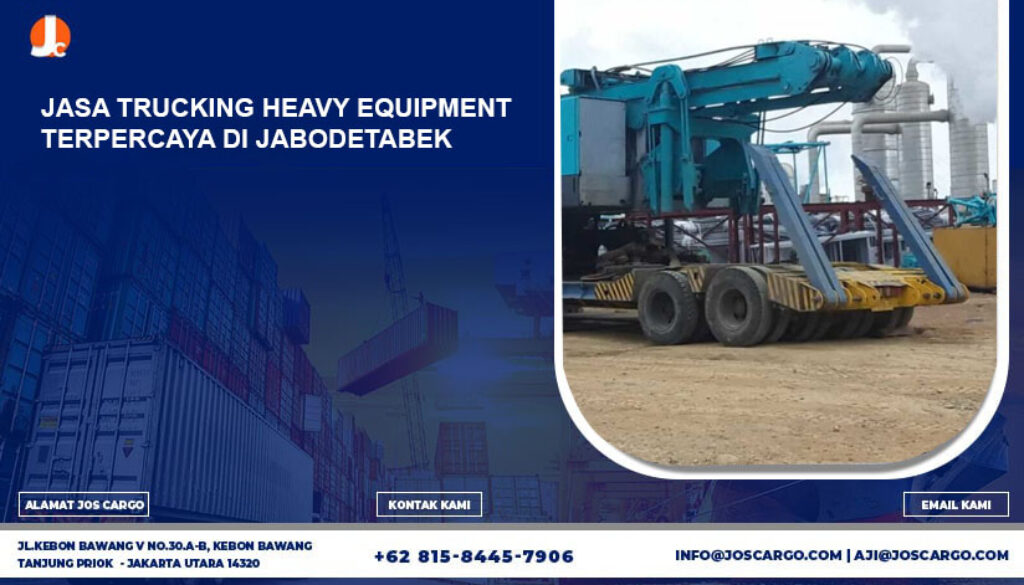 Jasa Trucking Heavy Equipment Terpercaya di Jabodetabek